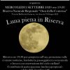 Luna piena in Riserva mercoledì 2 settembre 2020